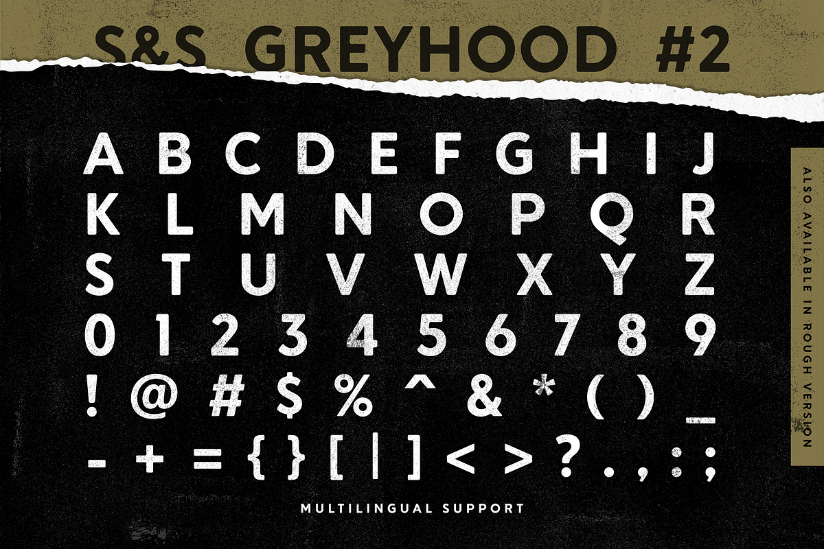 S&S GreyHood Font Bundles, a Blackletter Font by Spencer & Sons Co. (Photo 11 of 14)