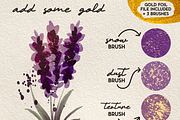 Procreate Watercolor Brushes, a Brush Add-On by AnniaArt (Thumbnail 8 of 8)