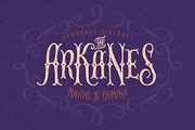 The Arkanes Handmade, a Handwritten Font by Gleb Guralnyk (Thumbnail 1 of 6)