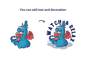 Dragons For T-shirt Designs