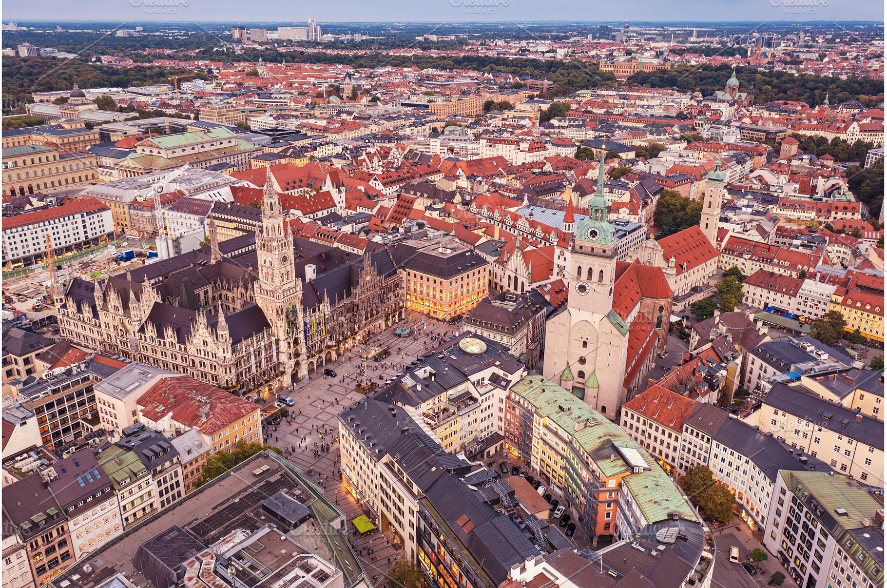 Marienplatz in Munich, an Architecture Photo by Nature and travel