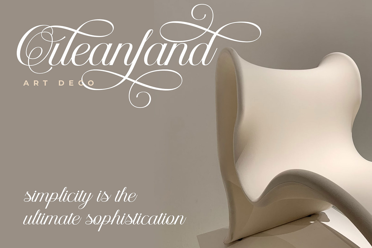 Helyna Elegant Script Font, a Script Font by RantautypeStudio (Photo 5 of 19)