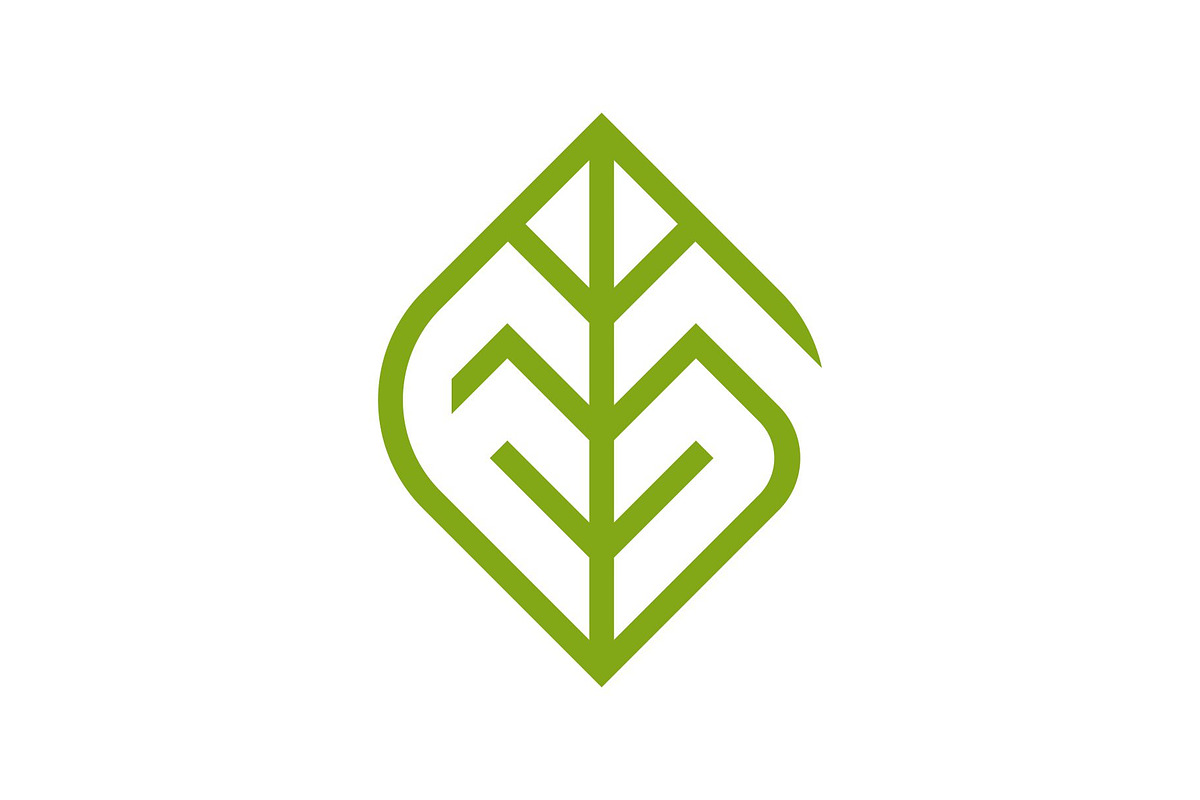 Letter G Green Tea Matcha Leaf Logo, a Branding & Logo Template by Buqancreative (Photo 1 of 4)