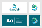 Mascot Green Fish Logo Design, a Branding & Logo Template by Artnivora.Std (Thumbnail 2 of 3)