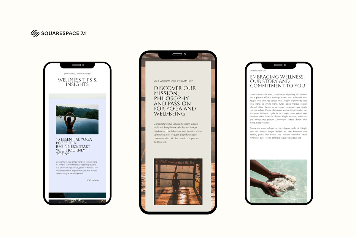 Squarespace 7.1 Website Template, a Squarespace Template by Iris Avenue Studio (Photo 4 of 7)