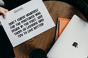 Serif Thick, a Sans Serif Font by InermediaSTUDIO (Thumbnail 7 of 8)
