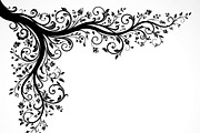 50 Tree Branch Corner Silhouette, a Decorative Illustration by Amazin_art (Thumbnail 20 of 46)