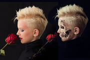 Skull Face Ps Action, an Action Add-On by ArtPlanet (Thumbnail 5 of 13)