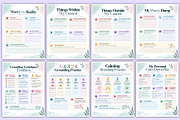 Anxiety Support Workbook | Calming, a Stationery Template by Mustafiz (Thumbnail 4 of 4)