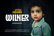 Kwuter is a display typeface designe, a Sans Serif Font by twinstd (Thumbnail 8 of 10)