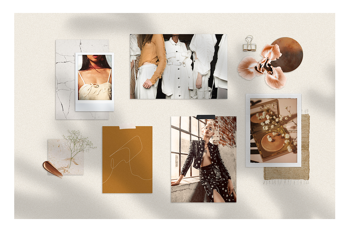 Realistic Mood Board Mockups, a Product Mockup by Karissa Macapagal (Photo 3 of 11)