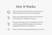 Canva Recipe Template | Matcha, a Templates & Theme by Erin Cassidy (Thumbnail 5 of 5)