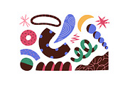 Doodle abstract shapes set, a Decorative Illustration by Good Studio (Thumbnail 2 of 3)