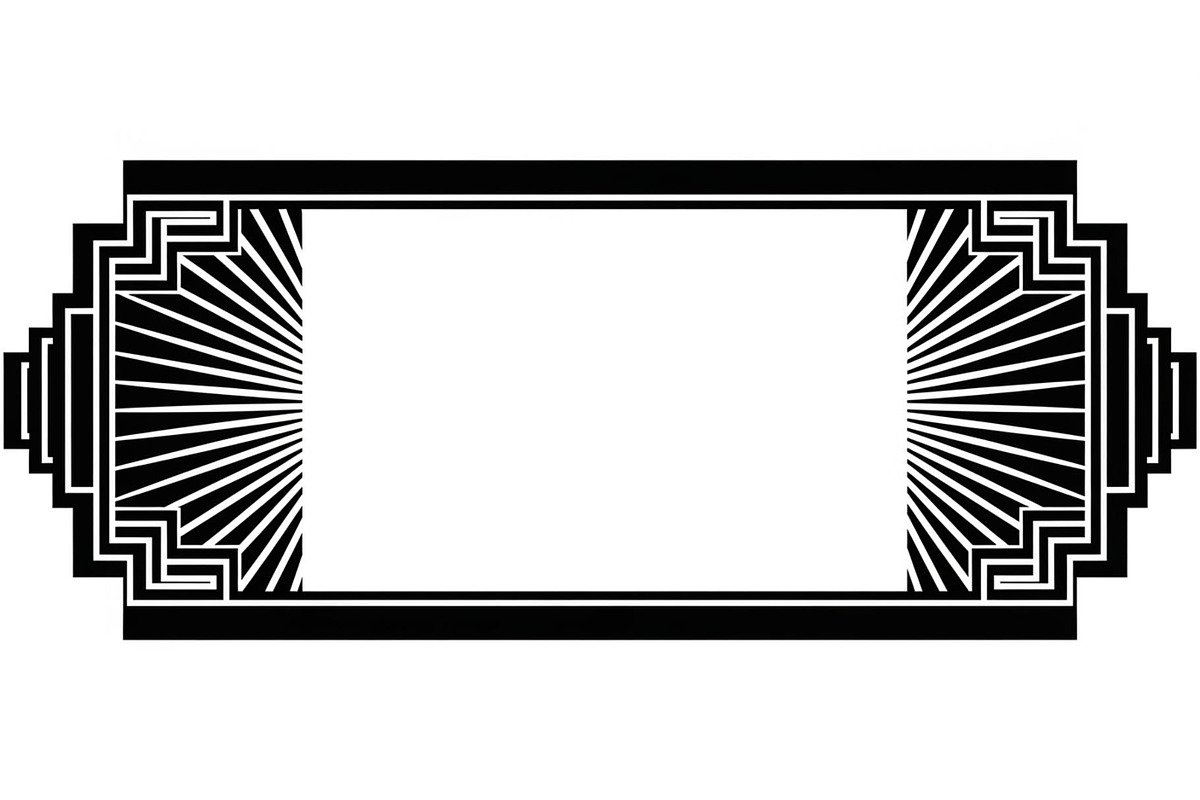 Art Deco Frame SVG Bundle, an Illustration by Creativeshirt (Photo 17 of 31)
