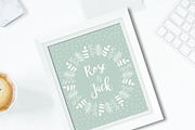 Hand Drawn Floral Elements, a Graphic by wulano (Thumbnail 7 of 8)