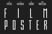Film Poster Regular |3 fonts, a Sans Serif Font by Fontsphere (Thumbnail 2 of 4)