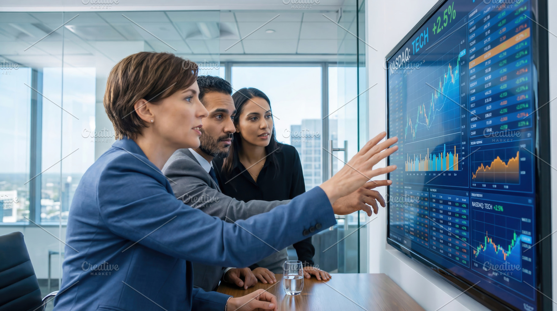 Market trends and financial growth, a Business Photo by Shootdiem