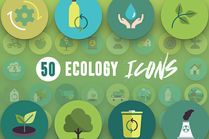 50 Ecology Icons