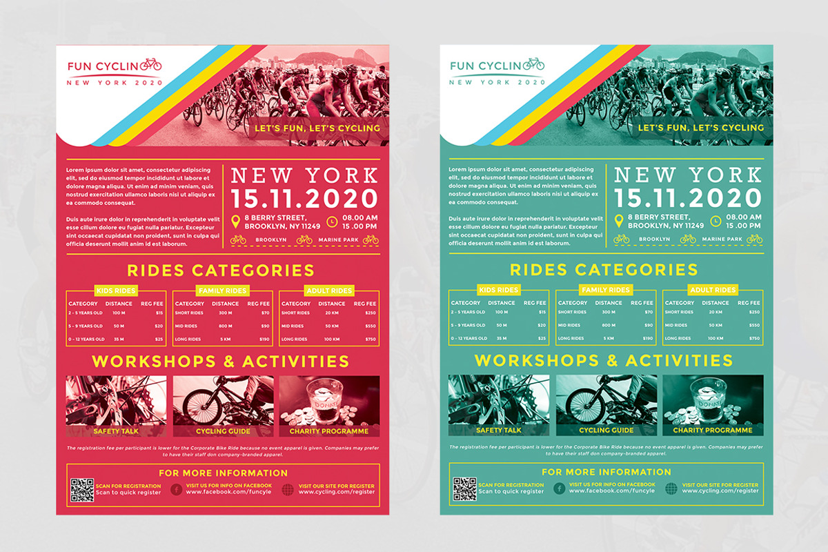 Cycling & Bike Racing Flyer Template, a Flyer Template by Affantjie Photowork (Photo 2 of 5)