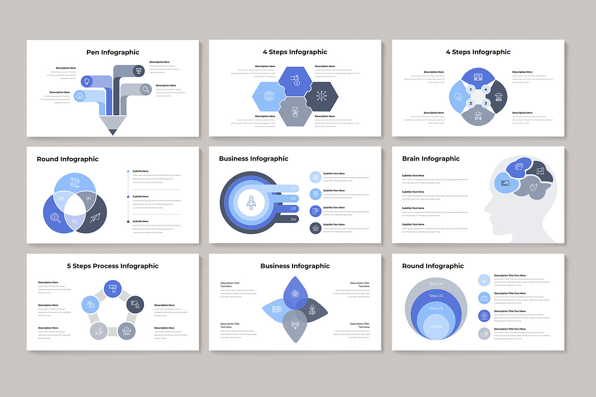 Pitch-Deck Presentation Template, a Presentation Template by GenerousArt (Photo 29 of 38)