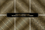 Luxury seamless striped patterns, a Pattern Graphic by ExpressShop (Thumbnail 1 of 4)