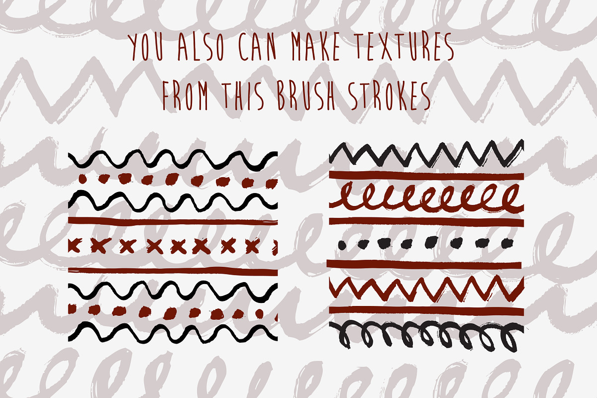 The Art Vector Ink Brushes Pack preview 4