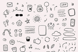 256 Daily Doodles And Scribbles