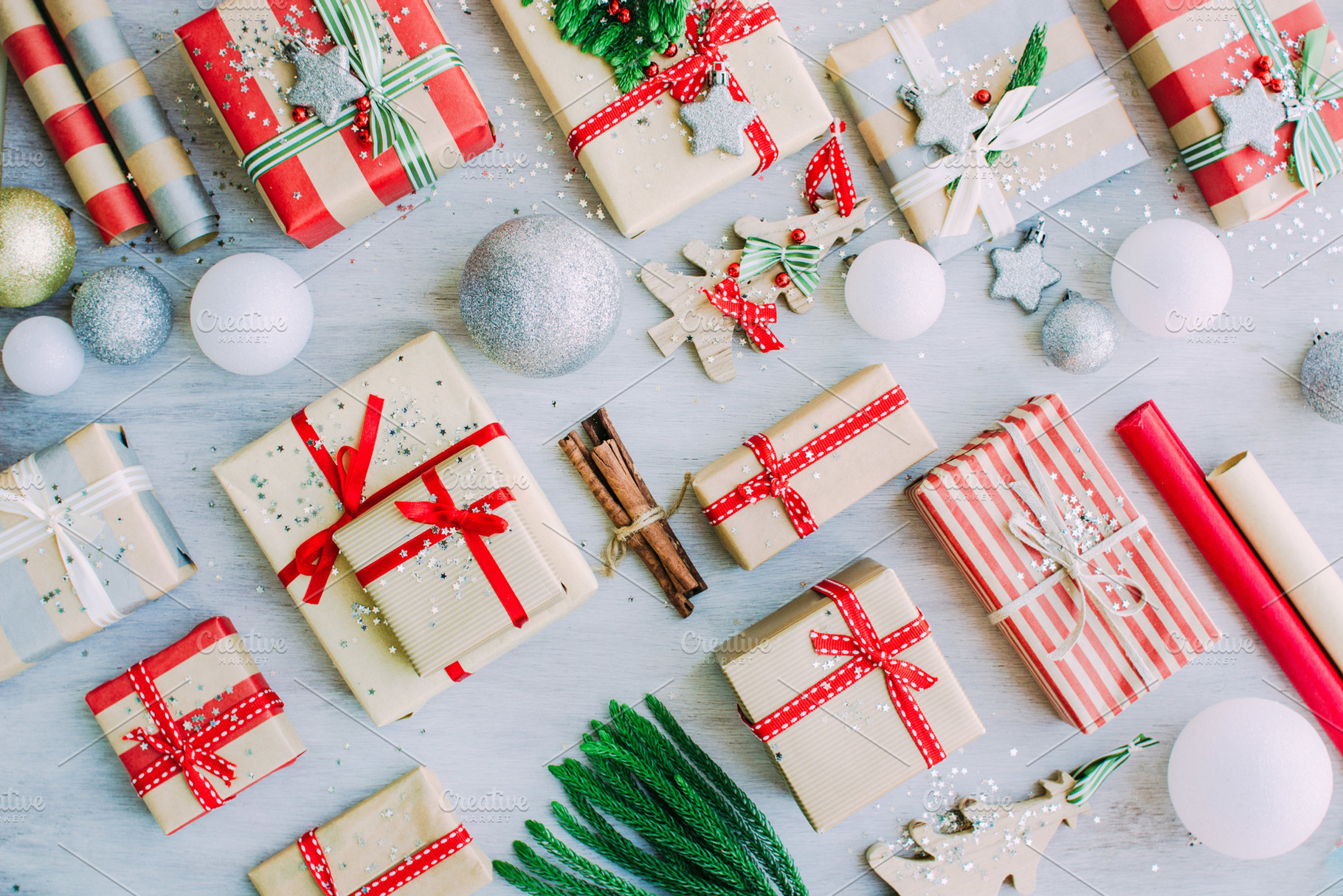 Christmas background stock photo containing background and xmas, a Holiday Photo by Abstract Vanilla