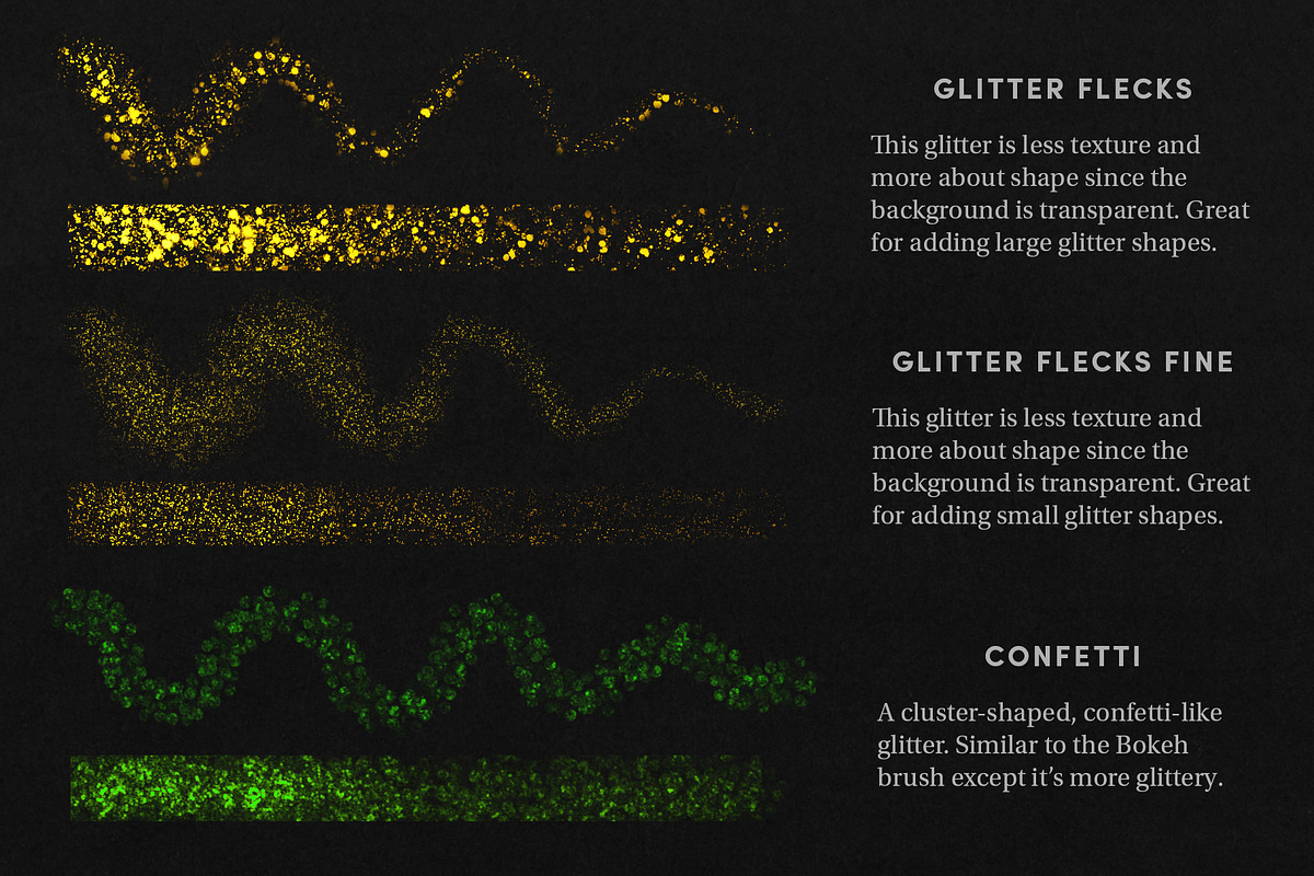 Shimmer Set - Procreate Brushes preview 4