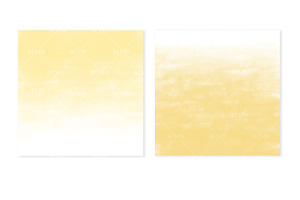 Yellow Ombre Watercolor Backgrounds