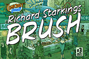 Richard Starkings Brush, a Font by Comicraft Fonts (Thumbnail 1 of 8)