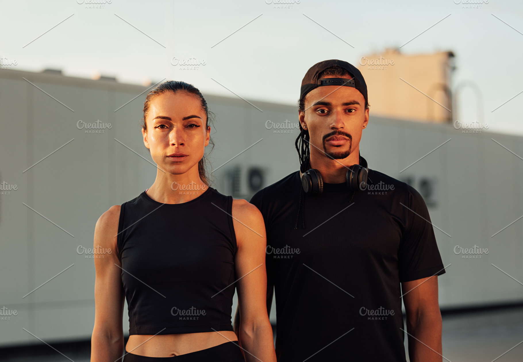 Portrait of two athletes, a Sports & Recreation Photo by Artem Varnitsin