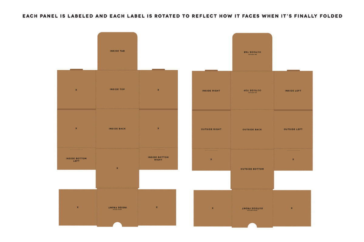 Print Template – 4x4 Kraft Box, a Templates & Theme by Brian Brubaker (Photo 2 of 5)