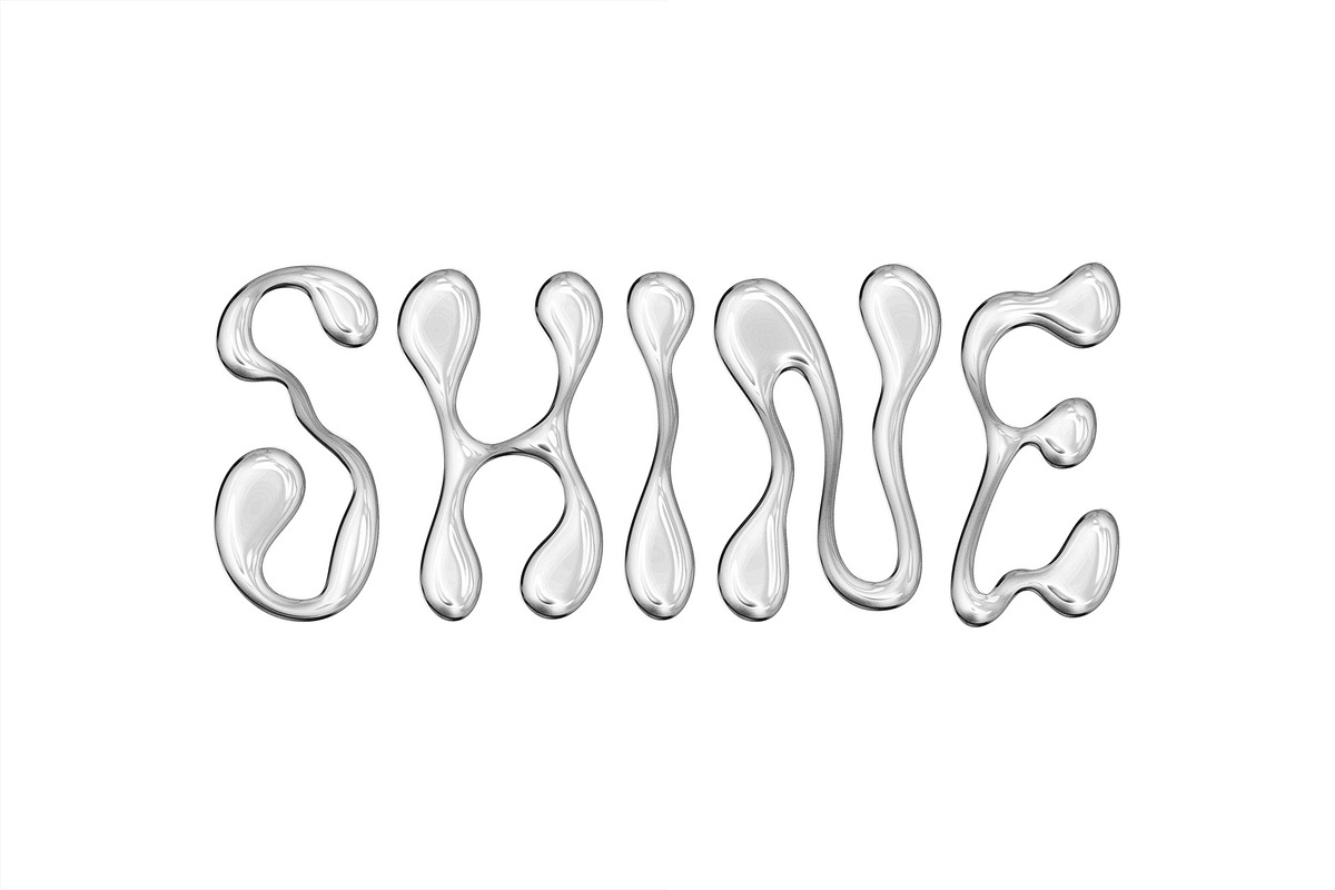 Glass Chrome Text & Logo Effect, a Layer Style Add-On by Design Squad (Photo 3 of 5)