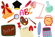 Back to school doodles, an Illustration by Oleksandra Illustrates (Thumbnail 2 of 5)