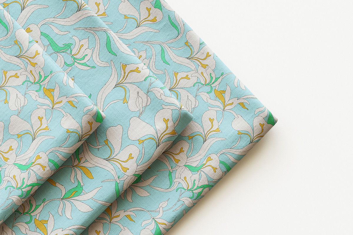 Colorful Orchid Floral Pattern, a Pattern Graphic by StudioGlouna (Photo 5 of 9)