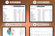 Ultimate Budget Planner for Google S, a Templates & Theme by vitalinagerman (Thumbnail 5 of 11)