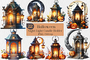 Halloween lantern with door light, an Illustration by Creative Art (Thumbnail 3 of 4)