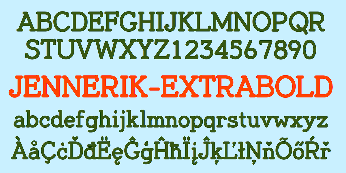 Jennerik, a Serif Font by Ingrimayne Type (Photo 8 of 9)