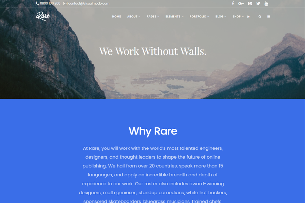 44 Premium WordPress Themes Bundle, a WordPress Template by Visualmodo (Photo 33 of 45)