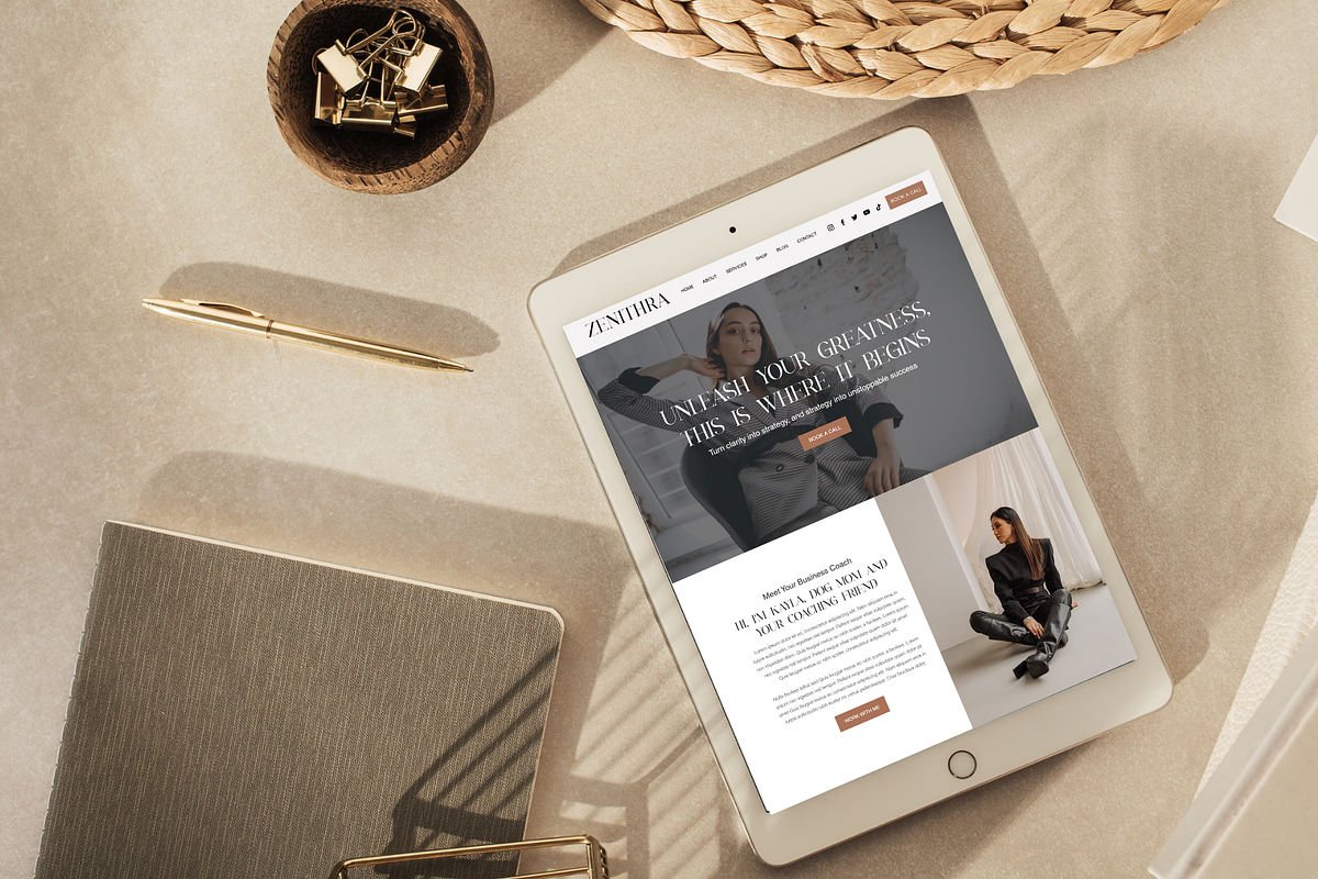 Business Coach Wix Website Template, a Wix Template by AdvertFox (Photo 10 of 10)