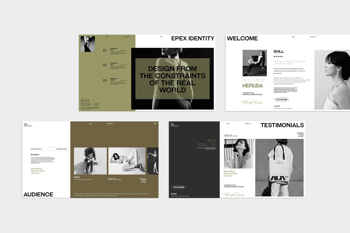EPEX | Service & Pricing Guide, a Presentation Template by Slide-Agency (Photo 7 of 11)