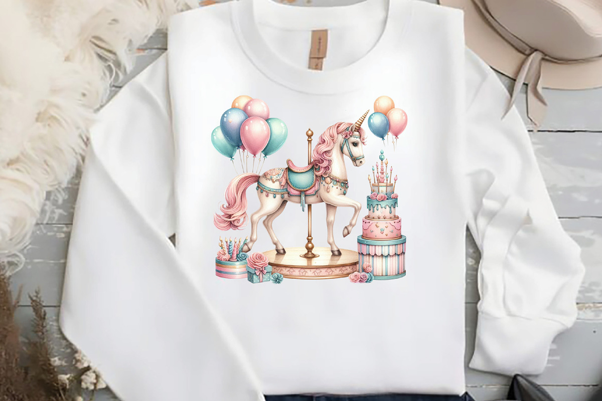 Watercolor Kids Birthday Party, an Illustration by DreamCafeArt (Photo 2 of 4)
