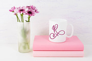 Scripty Monogram Font - With hearts, a Font by CraftyLittleNodes (Thumbnail 6 of 9)