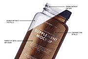Supplement Bottle Mockup, a Product Mockup by HexenDesigns (Thumbnail 9 of 12)