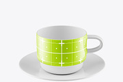 Ceramic Coffee Cup Mockup, an Advertising Mockup by OneVectorStock (Thumbnail 10 of 10)