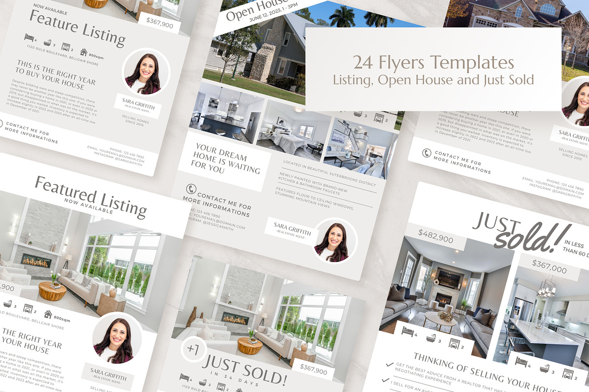 Bundle for Real Estate Marketing, a Social Media Template by Modo Design Studio (Photo 6 of 9)
