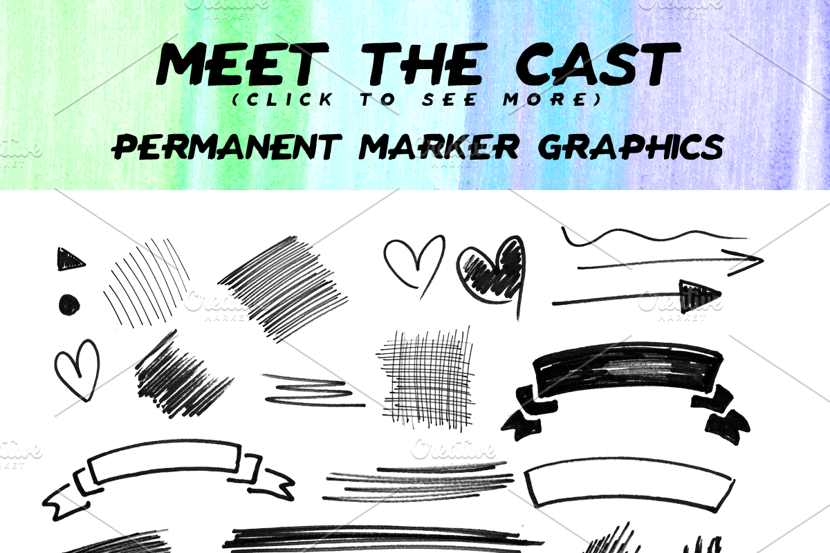 Permanent Marker Designers Kit Vol.1 preview 8