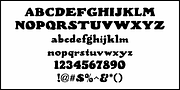Tenement JNL, a Serif Font by Jeff Levine Fonts (Thumbnail 3 of 5)