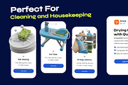 Cleaning & Housekeeping 3D Icon Set, an Environmental 3D Model by orenjidesign (Thumbnail 6 of 8)